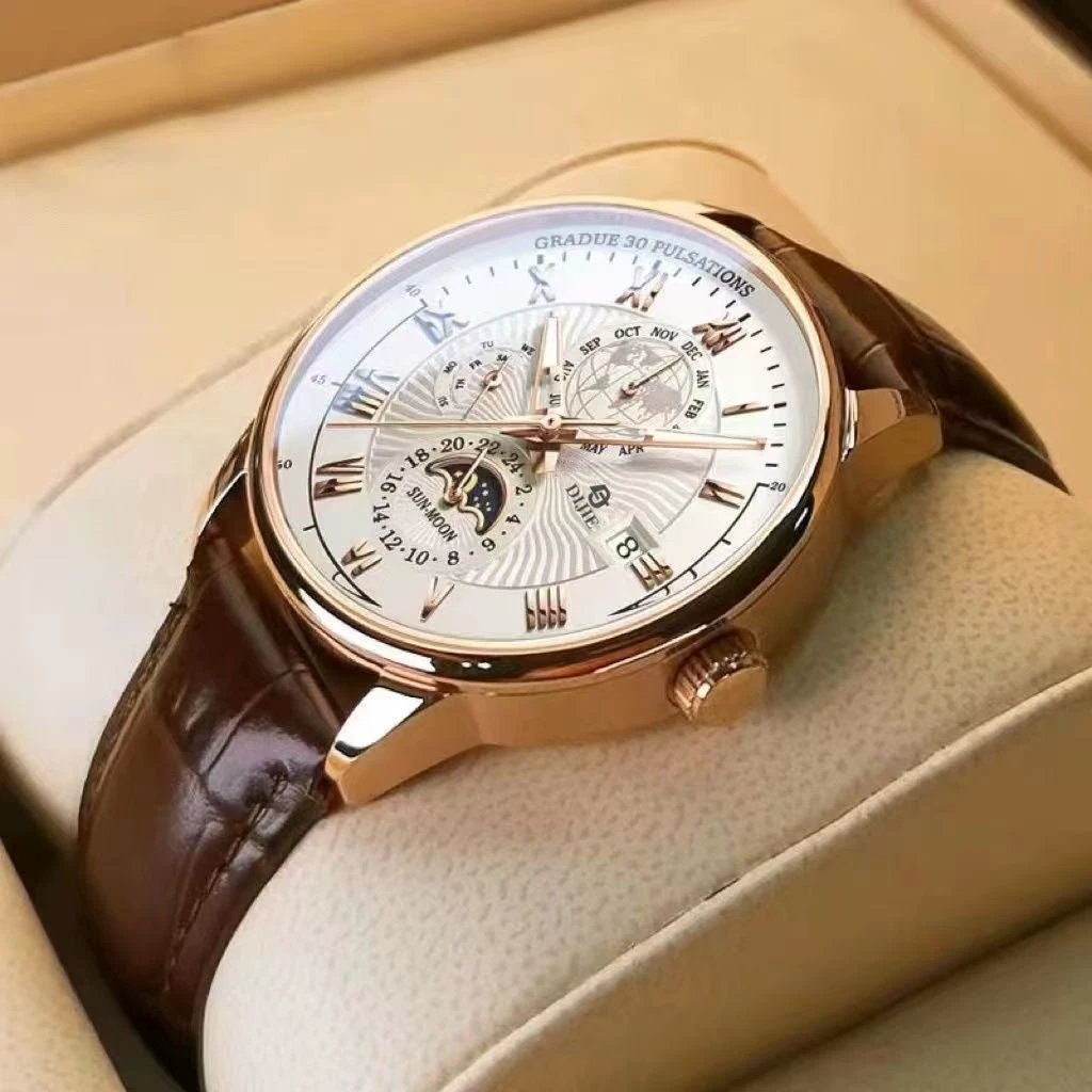 New Men's Business Automatic Mechanical Watch by BowLift