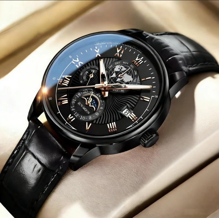 New Men's Business Automatic Mechanical Watch by BowLift
