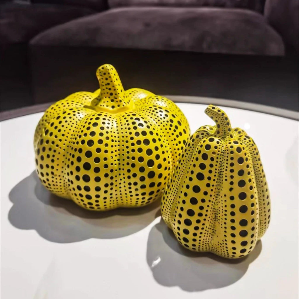 BowLift 丨 Yellow Pumpkin Resin Ornament Plant Simulation Resin by BowLift