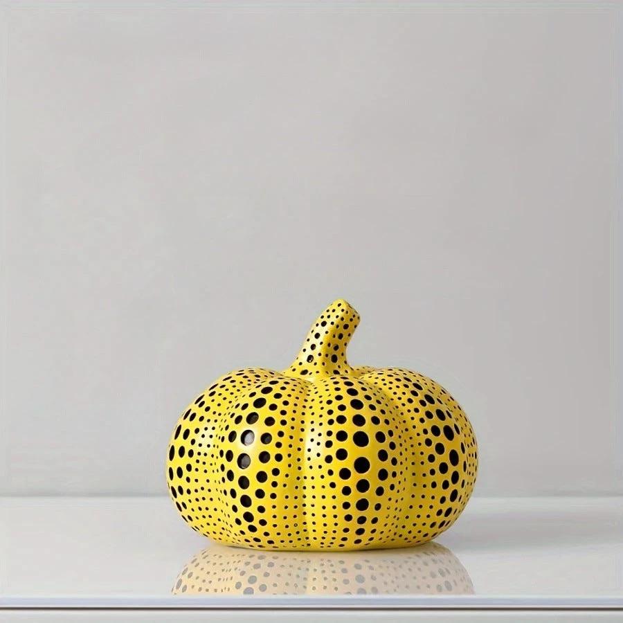 BowLift 丨 Yellow Pumpkin Resin Ornament Plant Simulation Resin by BowLift