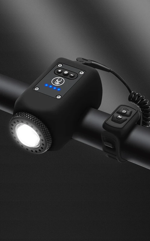 Bike Headlight+USB Charging/Rainproof/Night Riding by BowLift
