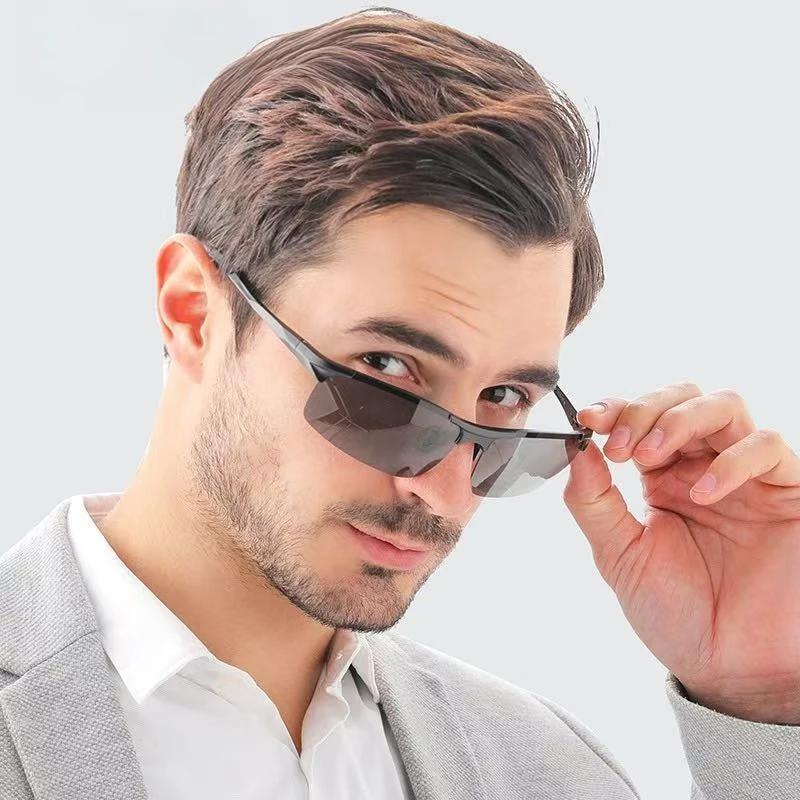 BowLift 丨 Fashion Polarized Photochromic Sunglasses AVC Lens+TR Frame by BowLift