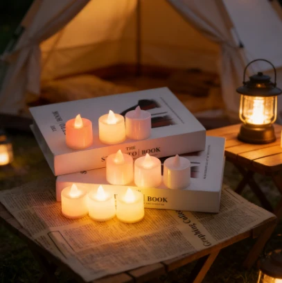 LED Venue Decor Candles, 24-pack by BowLift