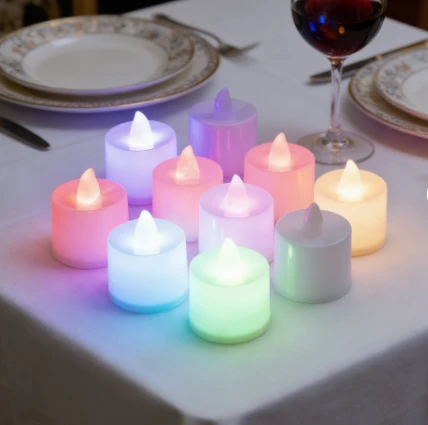 LED Venue Decor Candles, 24-pack by BowLift