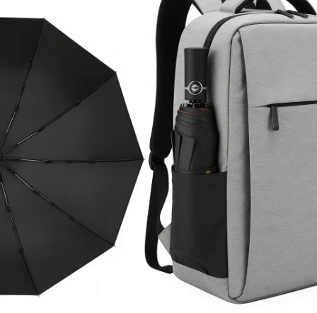 Fully Automatic Double-Layer Business Folding Umbrella by BowLift
