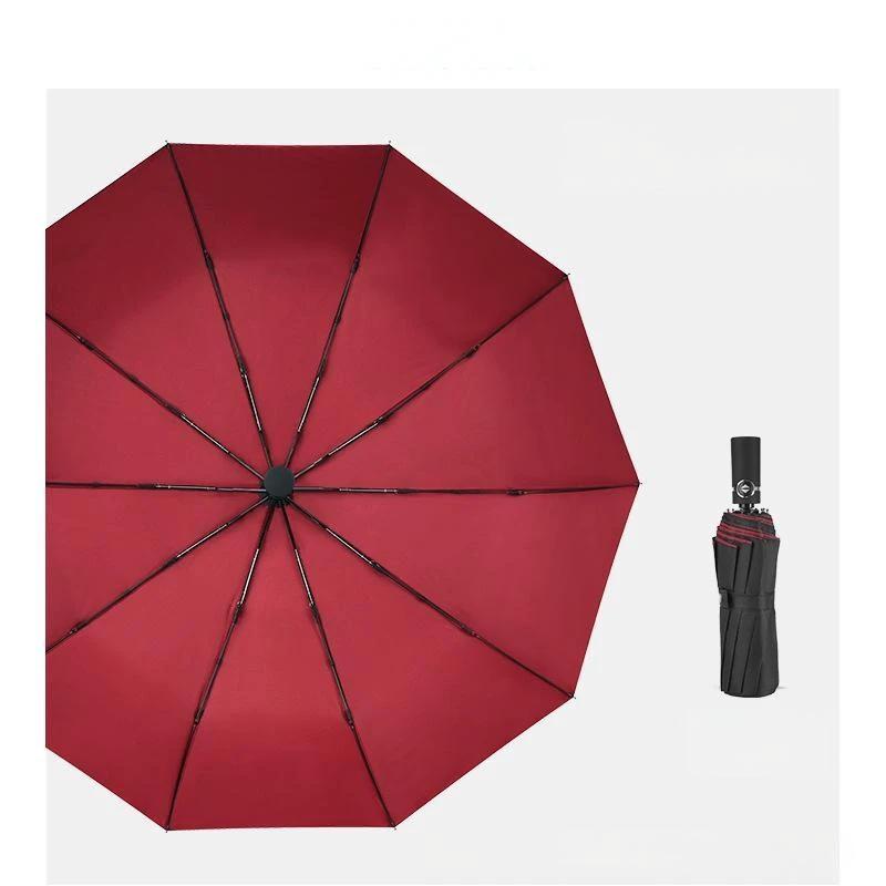 Fully Automatic Double-Layer Business Folding Umbrella by BowLift