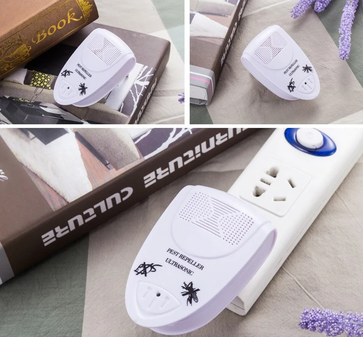 2-Pack Silent Ultrasonic Pest Repellent by BowLift