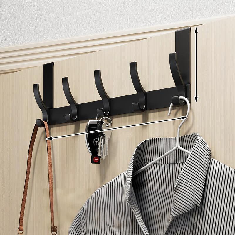 Behind-the-Door Coat Rack by BowLift