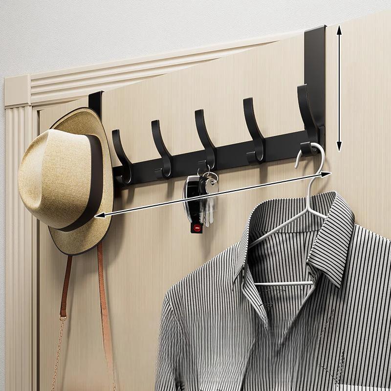 Behind-the-Door Coat Rack by BowLift