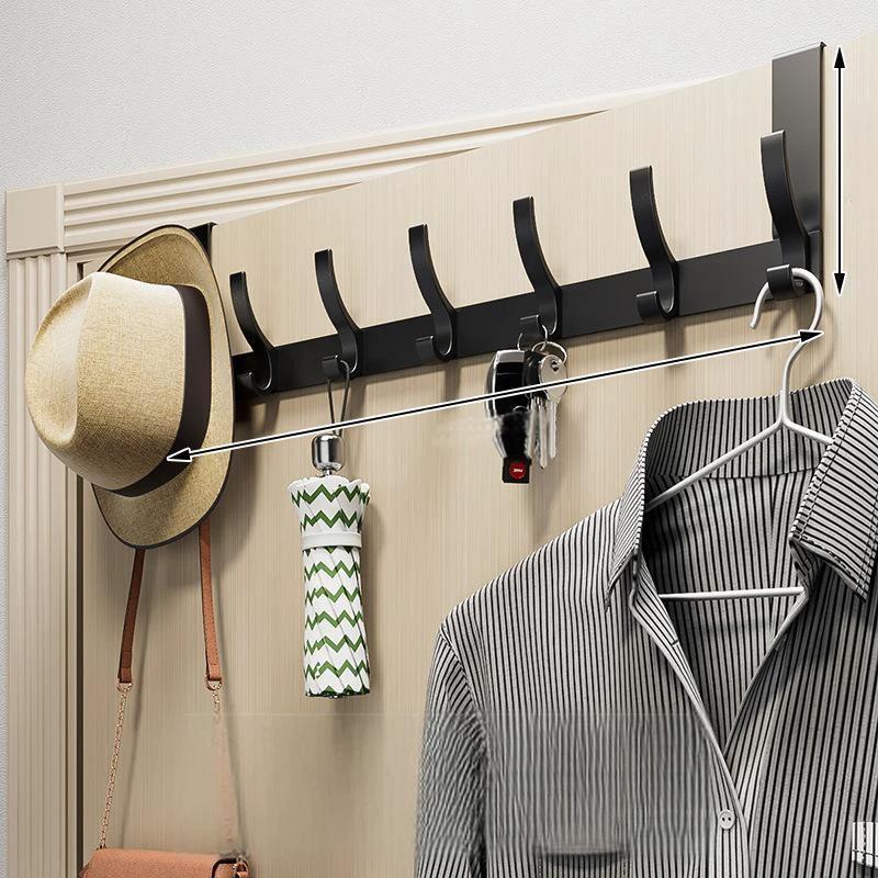 Behind-the-Door Coat Rack by BowLift