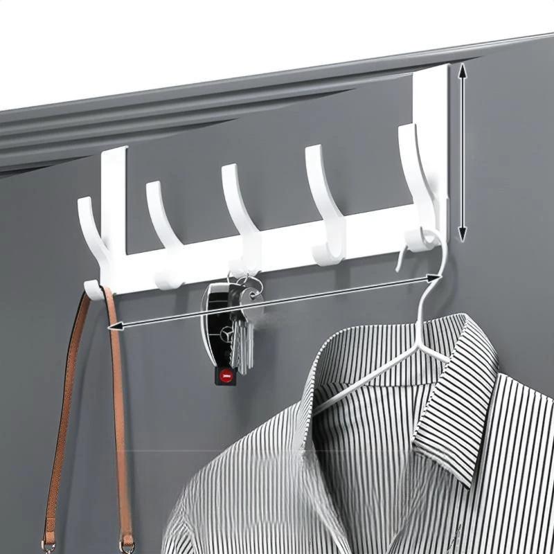 Behind-the-Door Coat Rack by BowLift