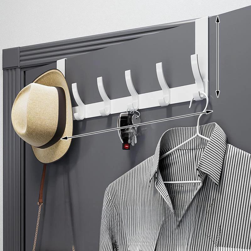 Behind-the-Door Coat Rack by BowLift
