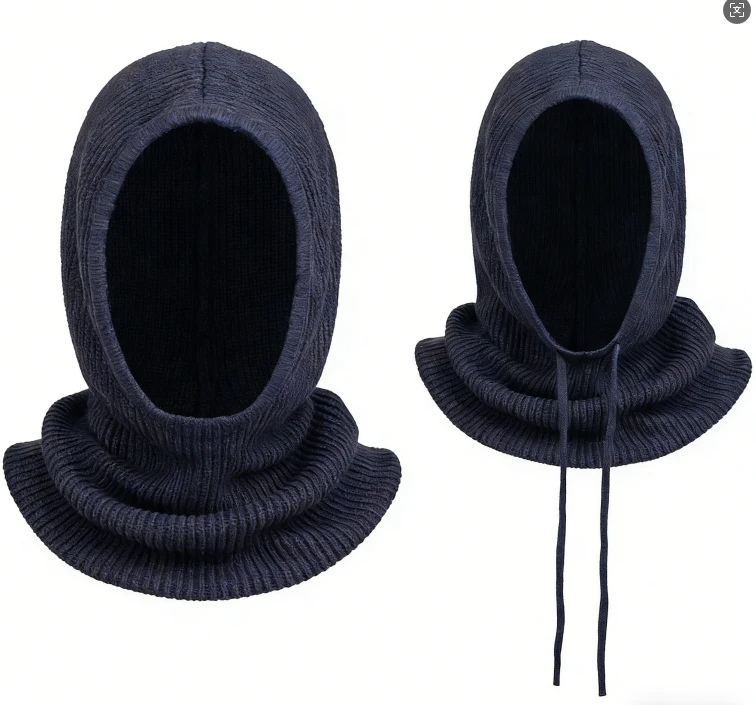 Women's Warm Scarf/Neck Warmer Cap by BowLift