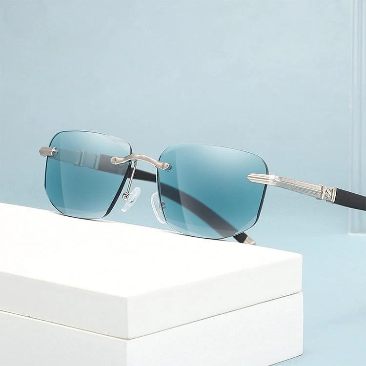 BowLift 丨 Frameless Cut Business Reading Glasses Metal Frame by BowLift