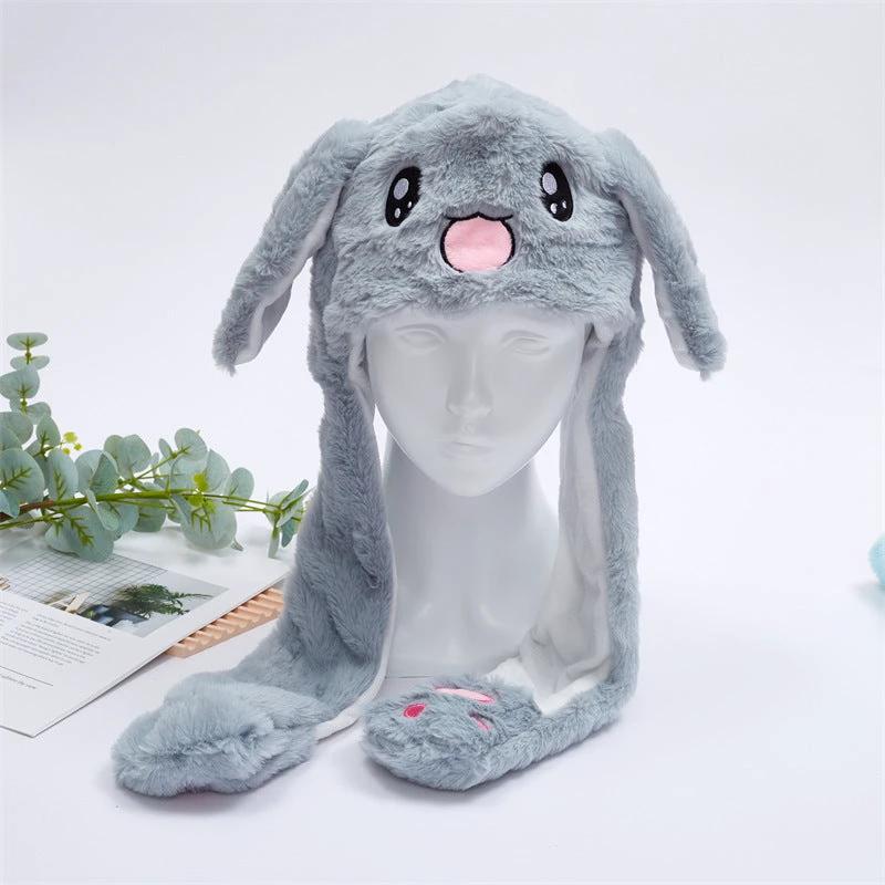 BowLift 丨 Women's Cute Fluffy Plush Hat Movable Ears by BowLift