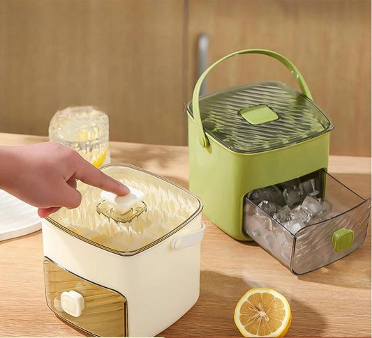 Drop-proof and durable portable ice bucket by BowLift