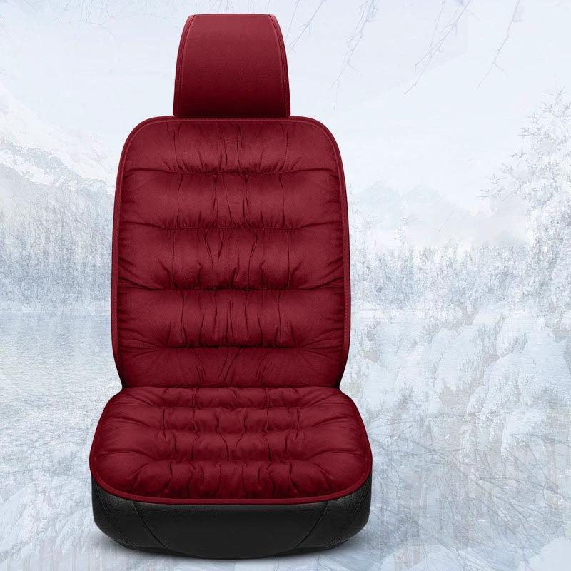 BowLift 丨 Winter Down Velvet Car Cushion Half-pack Small Waist Main Seat Cover by BowLift