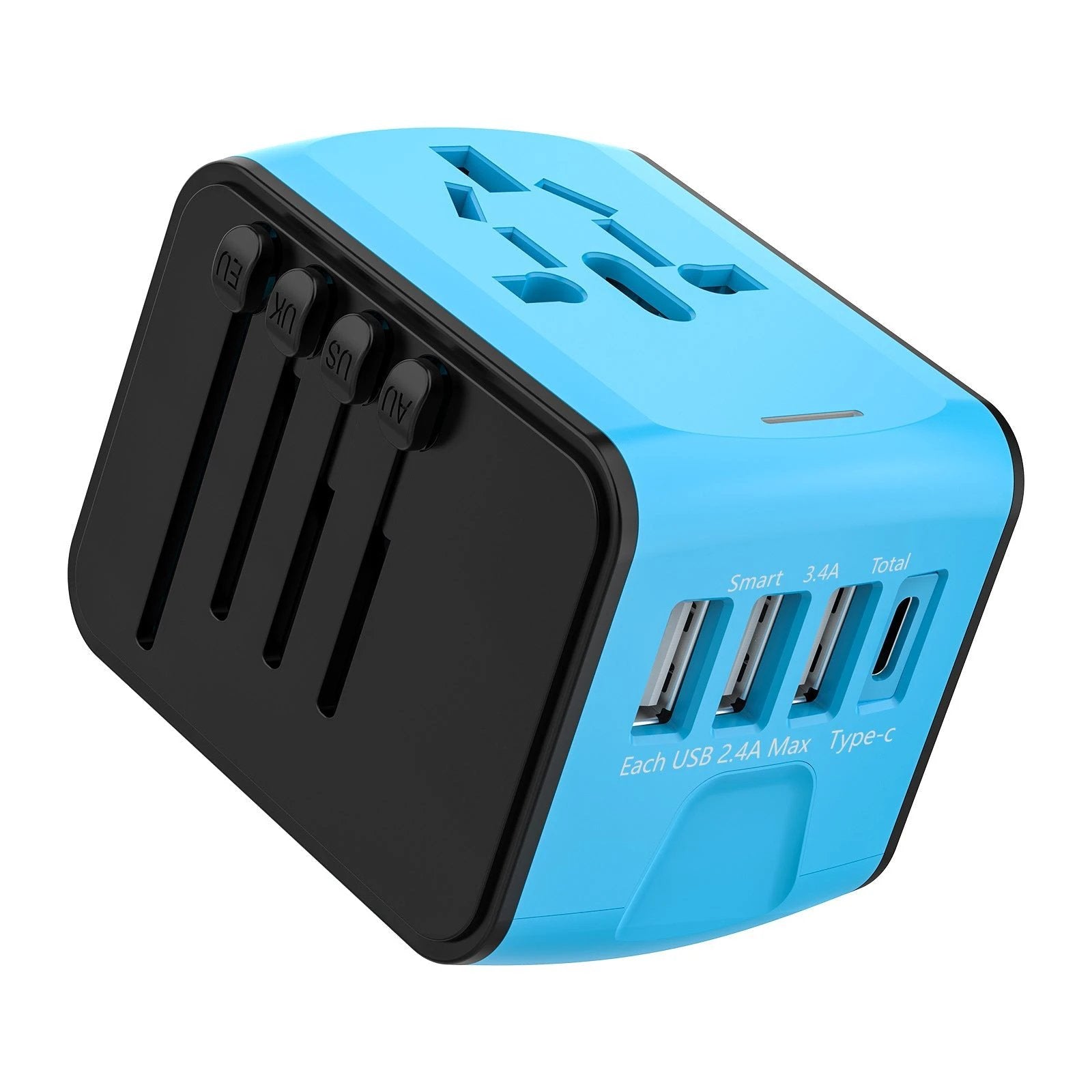 BowLift 丨 Multi-function Travel Charger Stand USB & Type-C Ports ABS by BW-fgd-00652