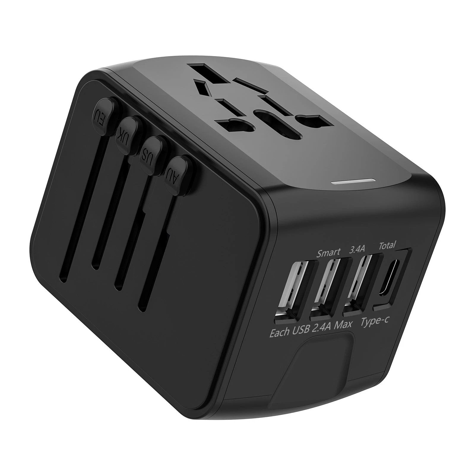 BowLift 丨 Multi-function Travel Charger Stand USB & Type-C Ports ABS by BW-fgd-00652