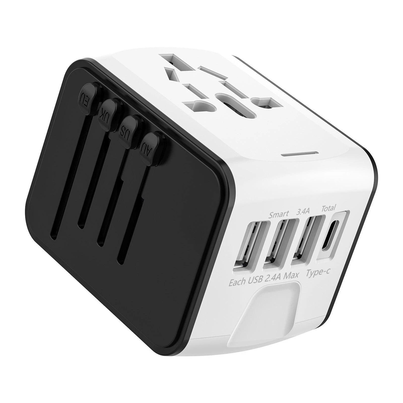 BowLift 丨 Multi-function Travel Charger Stand USB & Type-C Ports ABS by BW-fgd-00652