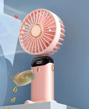 Mini 5-Speed Folding Handheld Fan by BowLift
