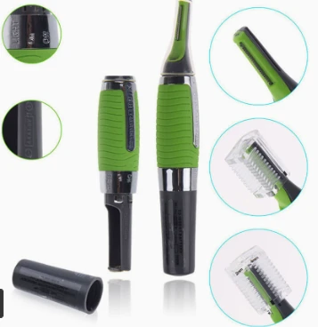 Portable Electric Nose and Eyebrow Trimmer (2-pack) by BowLift