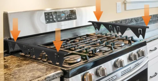 Stainless Steel Kitchen Stain-Proof Gaps by BowLift