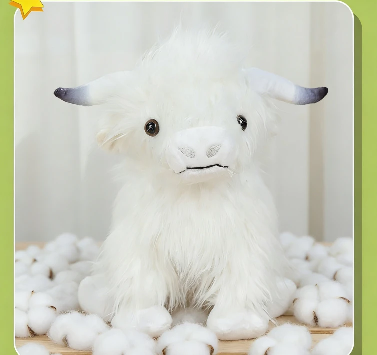 Highland Cow Plush Toy by BowLift