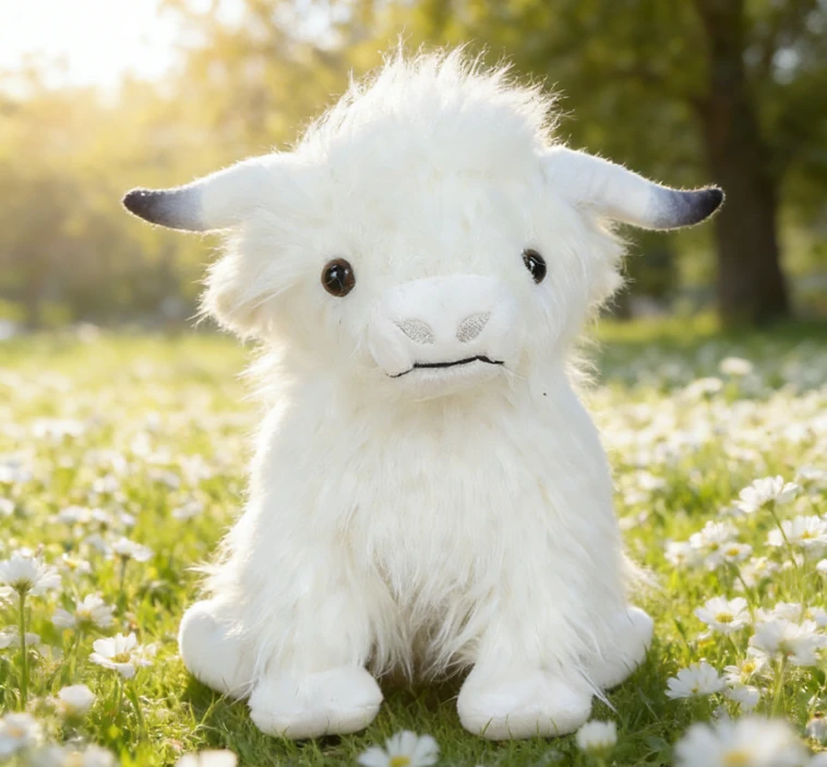 Highland Cow Plush Toy by BowLift