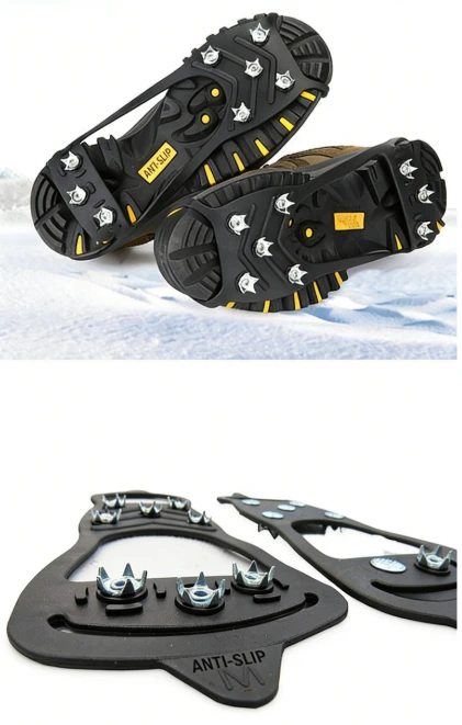 Simple Anti-Slip Crampon Shoe Covers by BowLift