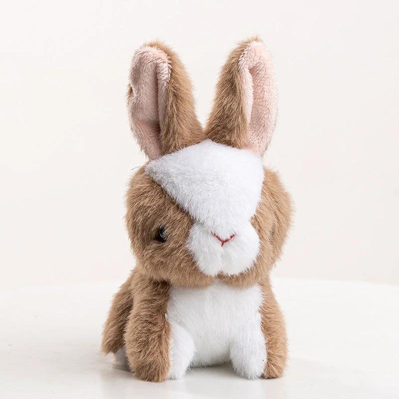 Little White Rabbit Cartoon Plush Toy by BowLift