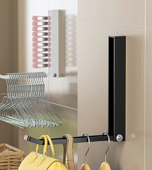 No-Drill Household Clothes Hanger Organizer by BowLift