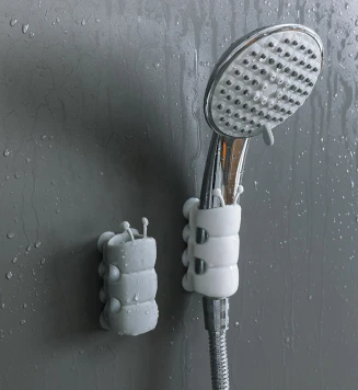 Suction Cup Shower Head Holder by BowLift
