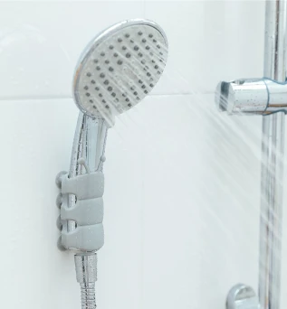 Suction Cup Shower Head Holder by BowLift