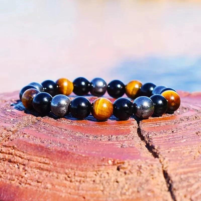 Versatile Natural Stone Bracelet for Home Use, 8mm by BowLift