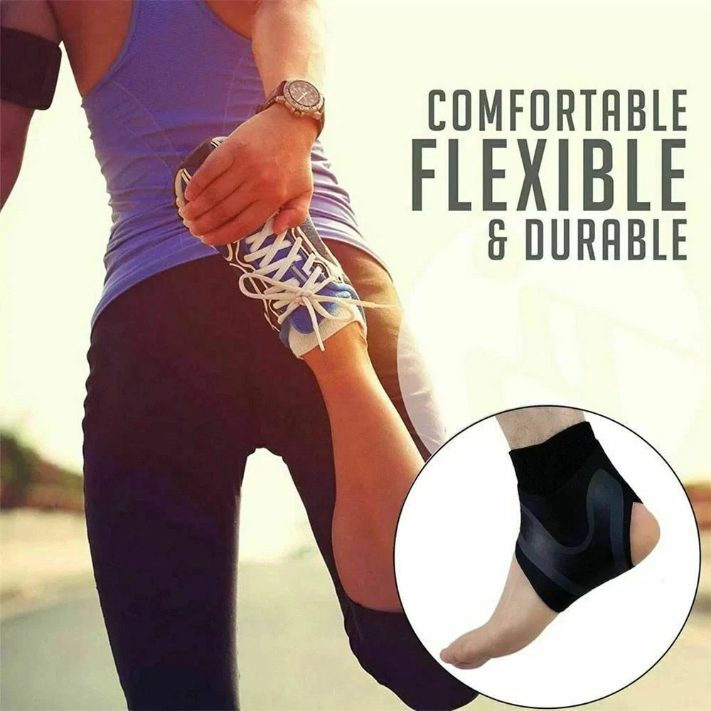 Plantar Ankle X Wrap Support Compression Sock by BowLift