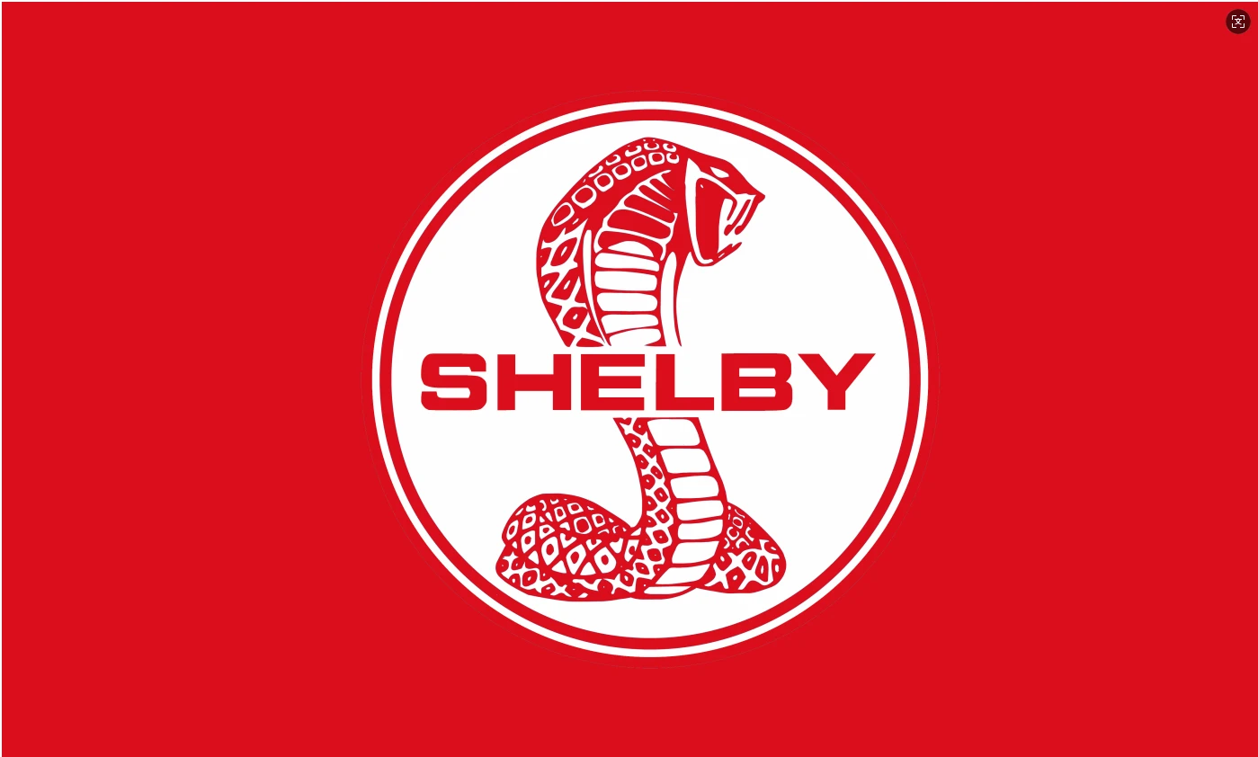 Ford Shelby Cobra Flag-3x5ft Banner-2 sided by flagsshop