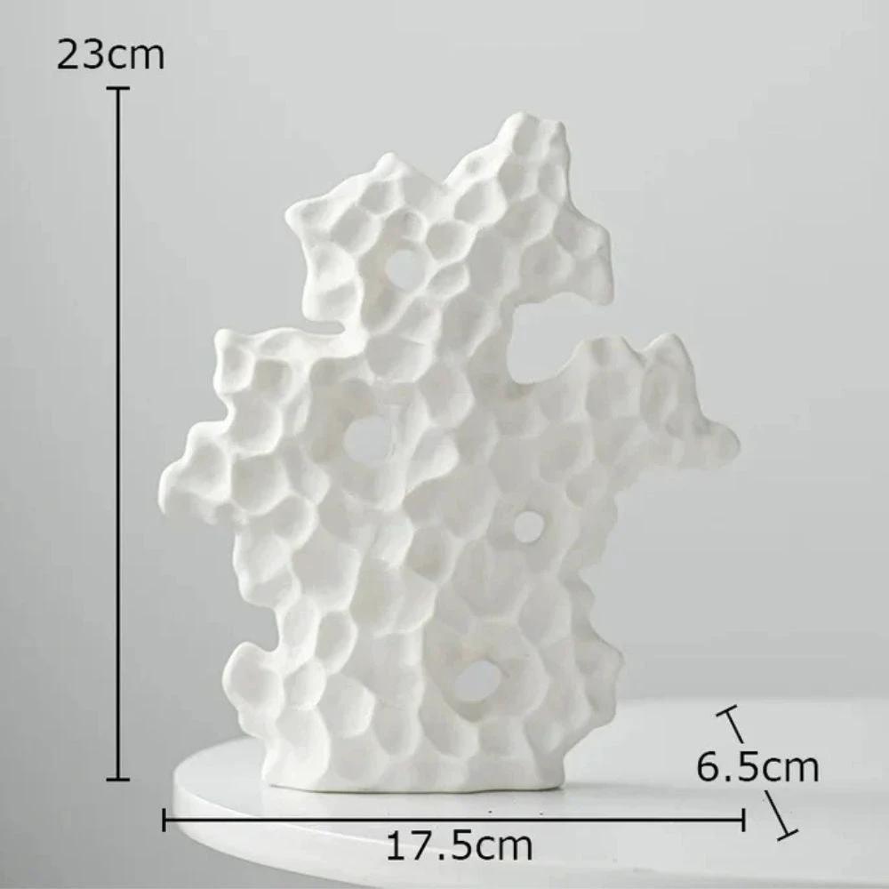 Ceramic Coral Sculpture by Casa & Beyond