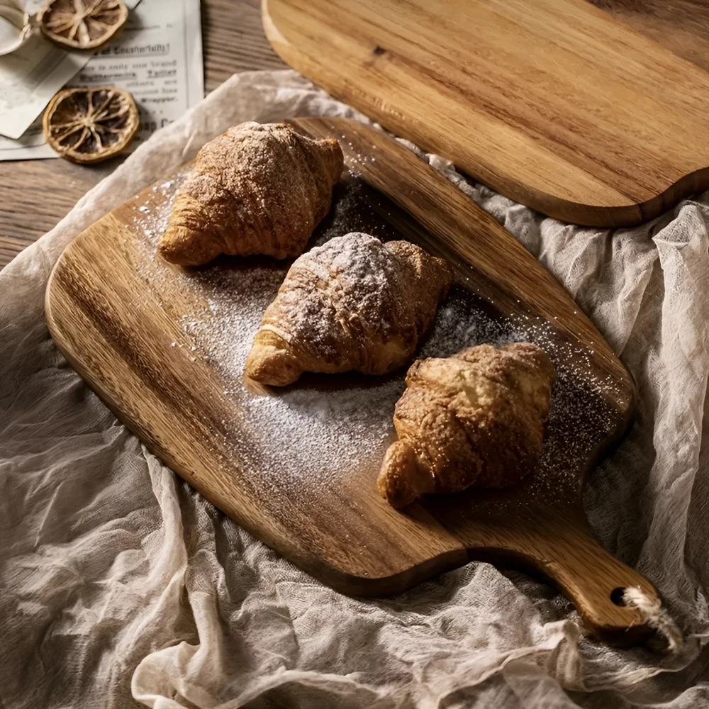 Artisan Wooden Serving Platter by Casa & Beyond