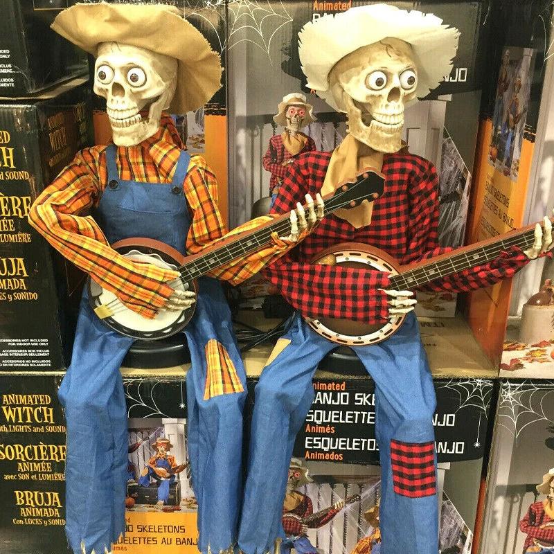Animated Duel Banjo Skeletons S DrôLes by Bowlift