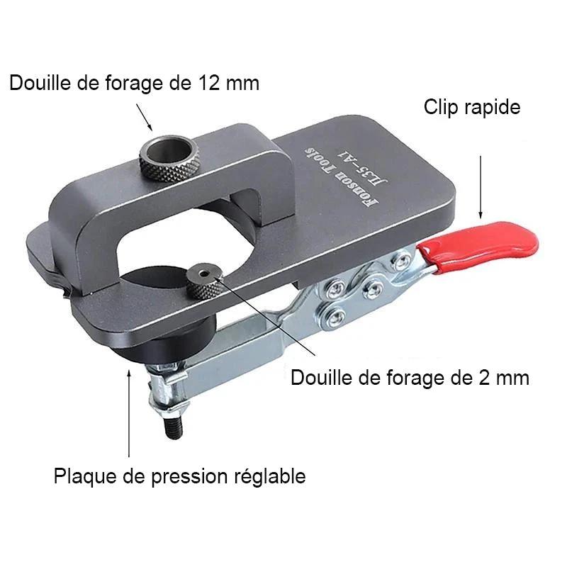 Hidden hinge template 35 mm for woodworking by Bowlift