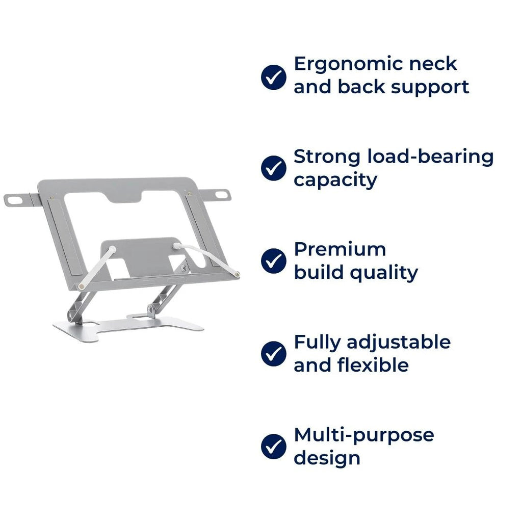 ReadEase | Adjustable Reading Stand – Ergonomic Neck-Relief – Foldable Compact Design – For Home, Office & Desk Comfort Bowlift by Bowlift