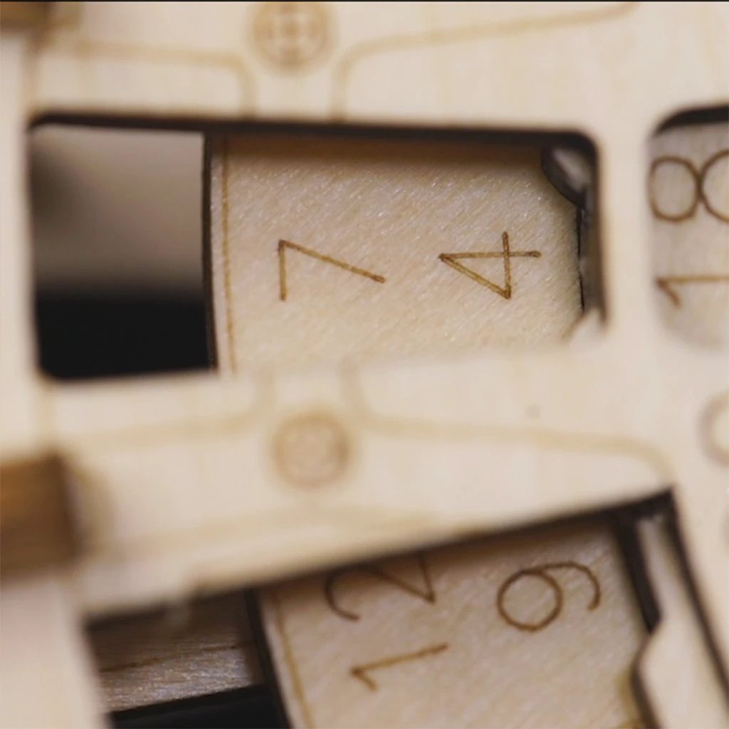 Eternal Calendar Wooden Puzzle Bowlift by Bowlift