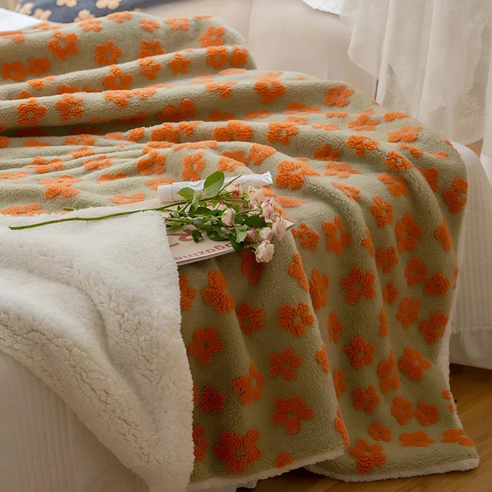 Nature's Wildflower Bliss Blanket by Casa & Beyond
