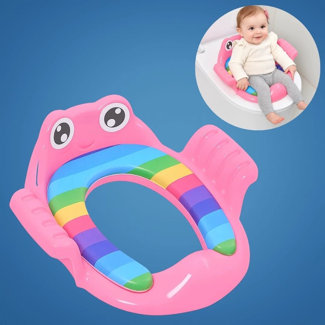 TrainEase | Portable Potty Seat – Secure Non‑Slip Design – Easy‑Clean Plastic – Compact Travel Solution for Potty Training Toddlers Bowlift by Bowlift