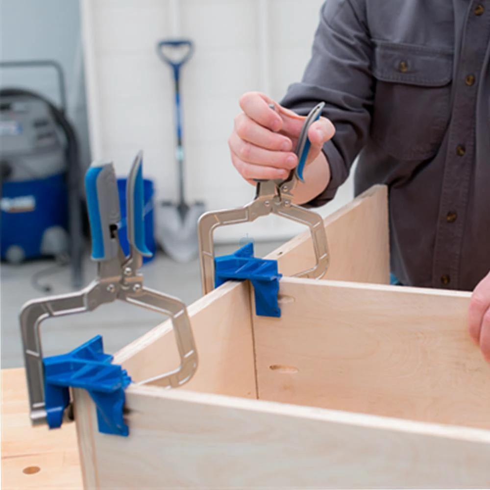 90-degree corner clamp and "T" support by Bowlift