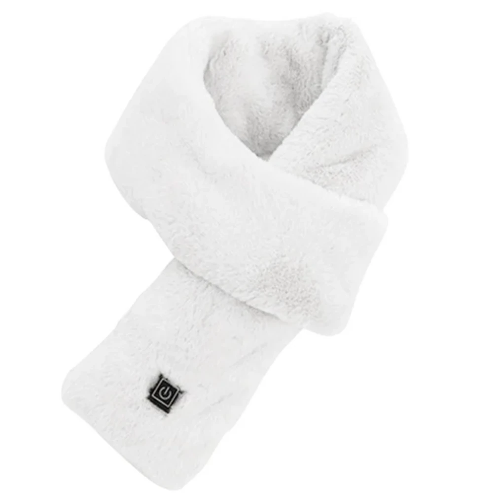 USB-Heated Faux Fur Scarf Bowlift by Bowlift