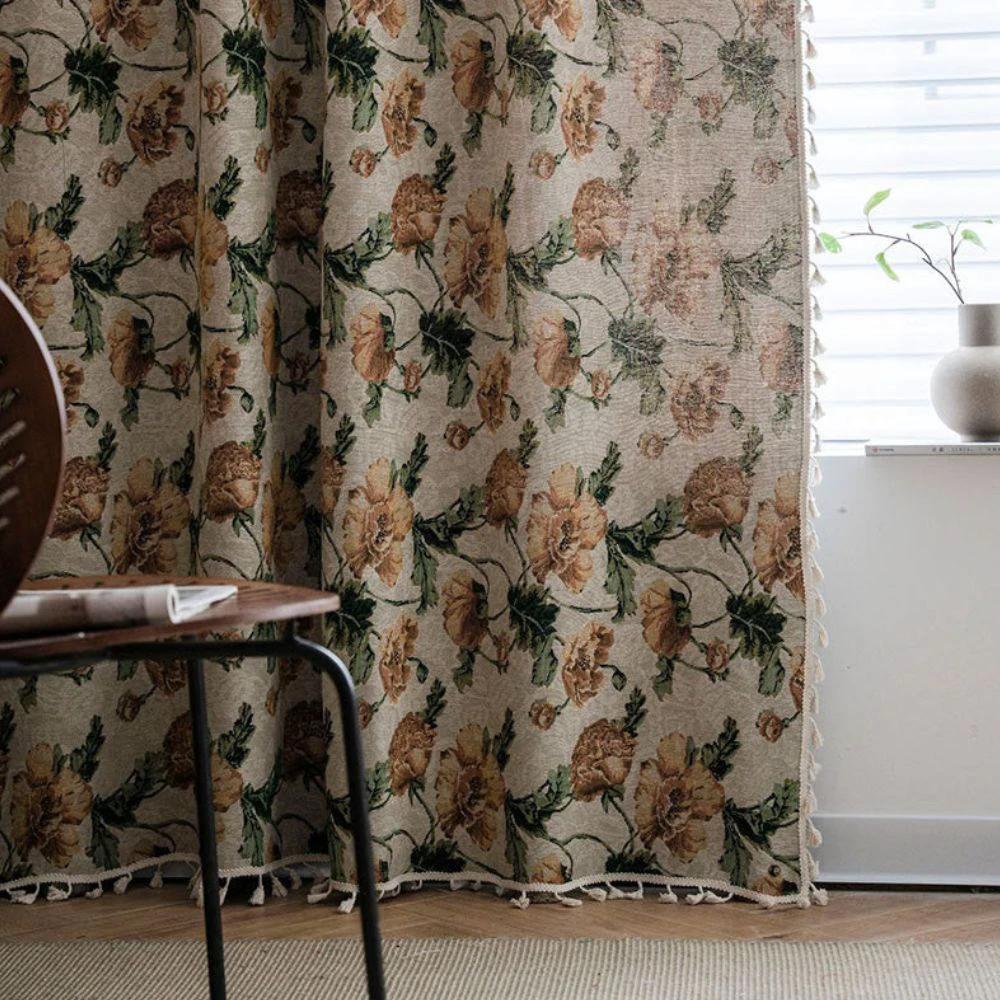 Wildflower Harmony Curtain by Casa & Beyond
