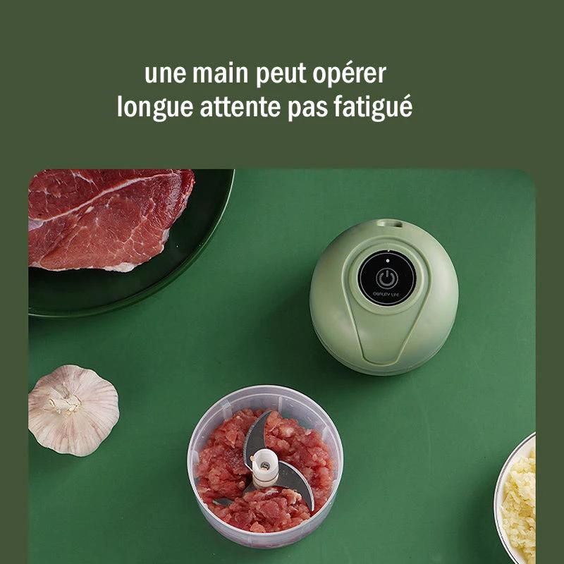 Electric garlic mills with USB battery by Bowlift