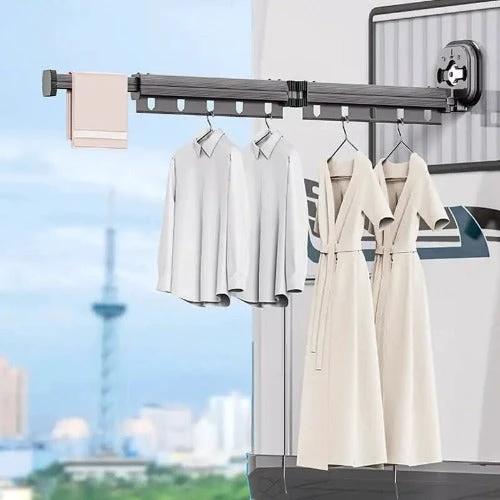 Retractable clothesline with suction cup Bowlift by Bowlift